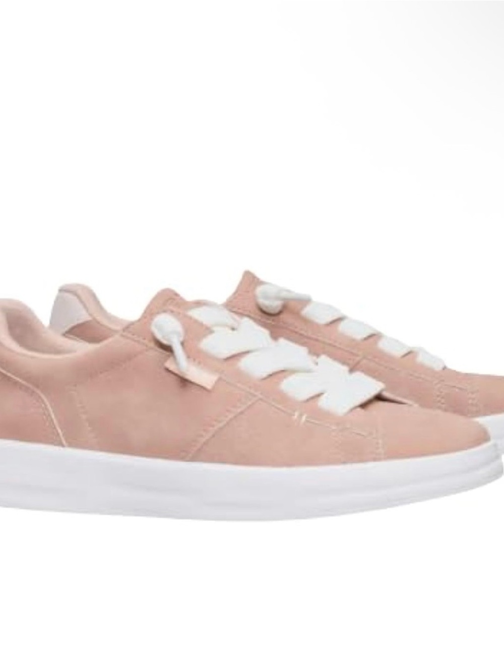 Hey Dude Women’s Blush Pink Casual Sneakers with White Sole